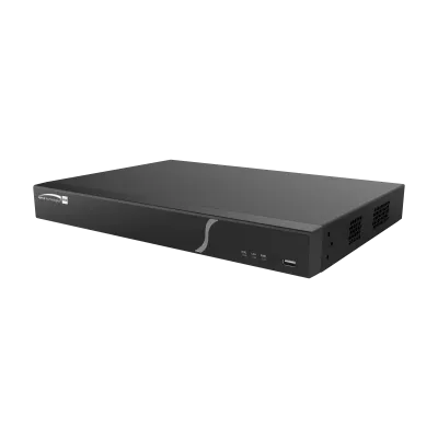 Speco - N4NRM6TB - 4 Channel 4K H.265 NVR with PoE and 1 SATA, NDAA, 6TB