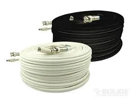 BP0033/PM200B 200' Siamese Zip Cable with BNC connection Black