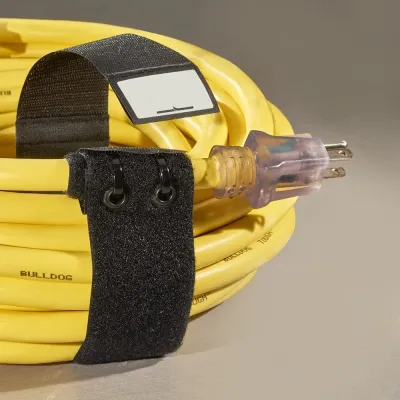 Rip-Tie - E-18-WO -  Two Inch Wide Original CableWrap with Write-On Pull Tab 2" x 18