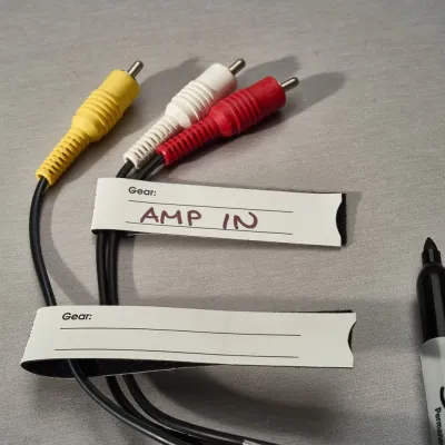 Rip-Tie - QP-07 - 3/4″ Wide QuickPinch Cable Label length 7