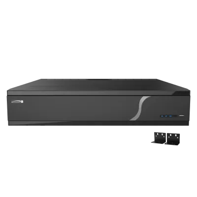 Speco - N64NR20TB - 64 Channel 4K H.265 Network Video Recorder with Smart Analytics, 20TB