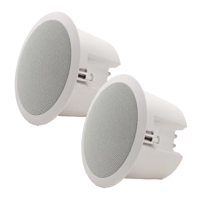 Speco - SP6ECS - 6.5" In Ceiling Speaker with Back Box (Pair)