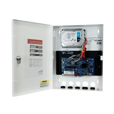 Speco - N4WNRMM4TB - 4 Channel NDAA Wall Mount with Monitor NRM, 4TB