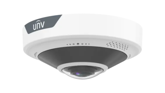 UNV - IPC816SB-ADF16KMC-I1 - 6MP Infrared Intelligent Fixed-focal Fisheye Dome Network Camera