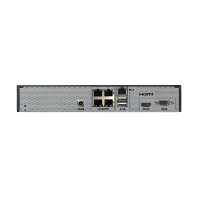 Speco - N4NRV8TB - 4 Channel Network Video Recorder with 4 Built-In PoE Ports, 8TB