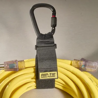 Rip-Tie - JW-20 - Two-Inch CableCarrier with WEBBING with 4.5" Carabiner