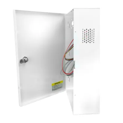 Speco - N8WNRXM4TB - 8 Channel Facial Recognition Wall Mount NVR with 8 Built-In PoE Ports and Monitor, 4TB