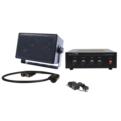Speco - 2WAK3 - 2-Way Audio Kit for DVRs with PBM30 Amplifier