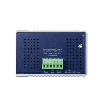 Planet - IGS-4215-4UP4T2S - Industrial 4-Port 10/100/1000T 802.3bt PoE + 4-Port 10/100/1000T + 2-Port 100/1000X SFP Managed Switch