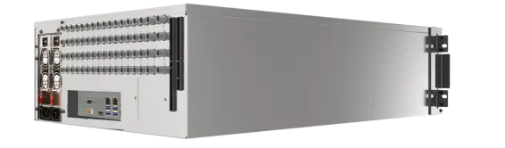 ExacqVision - 4808-240T-R4Z - 216 TB Z-Series Rackmount 4U Recorder Professional Client Win10 with 8 IP Licenses and 48 Analog Inputs