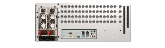 ExacqVision - 4808-240T-R4Z - 216 TB Z-Series Rackmount 4U Recorder Professional Client Win10 with 8 IP Licenses and 48 Analog Inputs