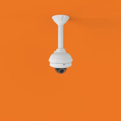 Digital Watchdog - DWC-MF4Wi4WC1T - MEGApix CaaS 4MP ultra low-profile vandal dome IP camera with 4.0mm fixed lens with 1TB Storage