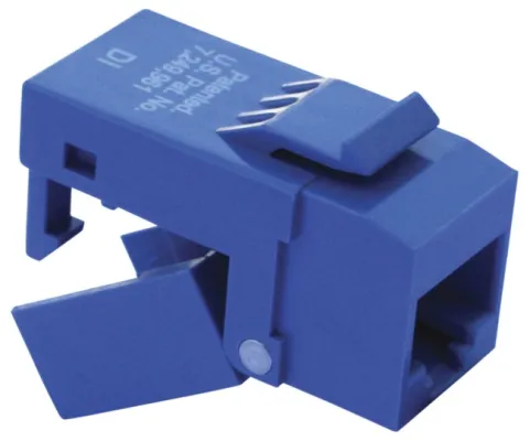 Platinum Tools - 706BL-40 - EZ-SnapJack Cat6, Blue 40 pc/Installer Pack