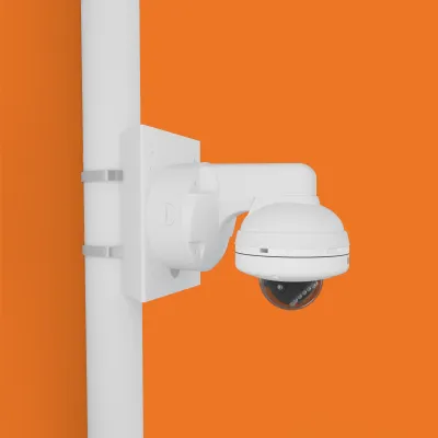 Digital Watchdog - DWC-MF4Wi4WC1T - MEGApix CaaS 4MP ultra low-profile vandal dome IP camera with 4.0mm fixed lens with 1TB Storage