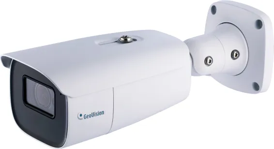 GeoVision - 84-GBL4911-1TB - Cloud AI 4MP H.265 4.3x Zoom Super Low Lux WDR Pro IR Bullet IP Camera, 1TB Micro SD
