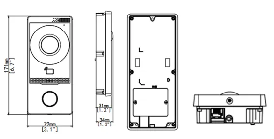 GeoVision - 84-IA13300-0010 - GV-IA1330, Doorbell Intercom Access 