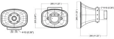 GeoVision - 84-IPSH300-V210 - PoE Network Horn Speaker