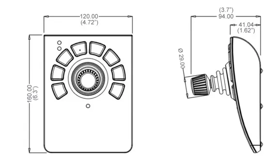 GeoVision - 84-JSTV300-0010 - GV-Joystick V3