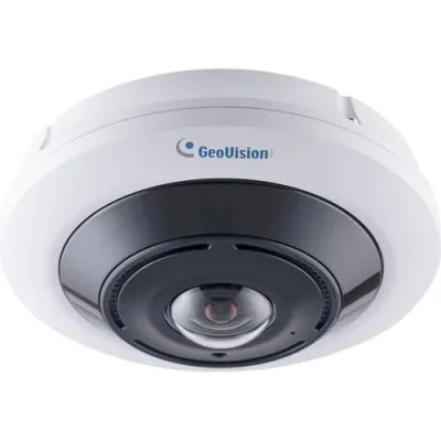 GeoVision - 84-RFER127-0010 - 12MP H.265 Super Low Lux WDR IR Fisheye IP Camera