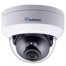 GeoVision - 84-TDR483W-2F10 - AI 4MP H.265 Super Low Lux WDR Pro IR Mini Fixed Rugged IP Dome 2.8mm 