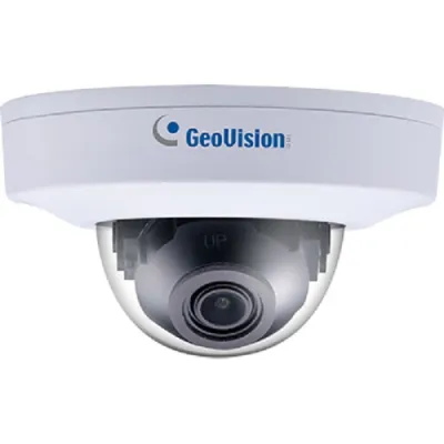 GeoVision - 84-TFD480K-0010 - AI 4MP H.265 Super Low Lux WDR Pro IR Mini Fixed IP Dome, 2.8mm