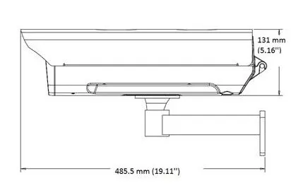 GeoVision - 84-TM01000-0010 - 2x, Thermal IP Camera, H.264