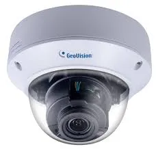 GeoVision - 84-TVD480W-0010 - AI 4MP H.265 5x Zoom Super Low Lux WDR Pro IR Vandal Proof IP Dome