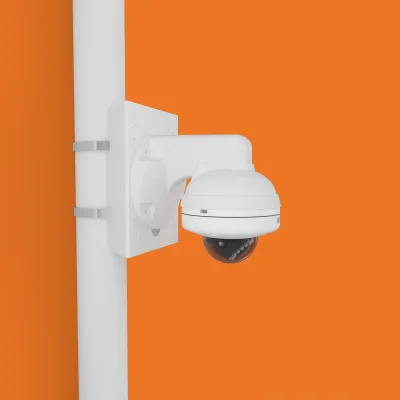 Digital Watchdog - DWC-MF4Wi4WC1T - MEGApix CaaS 4MP ultra low-profile vandal dome IP camera with 4.0mm fixed lens with 1TB Storage