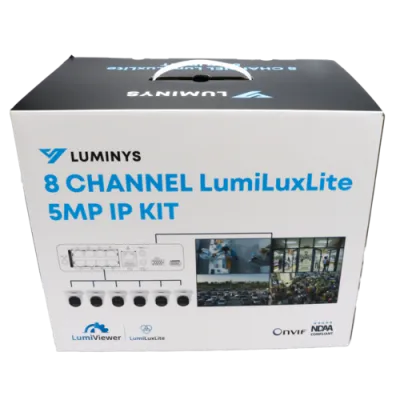 Luminys - K56-8L1A2 - 8 Channel 5MP LumiLuxLite IP Kit