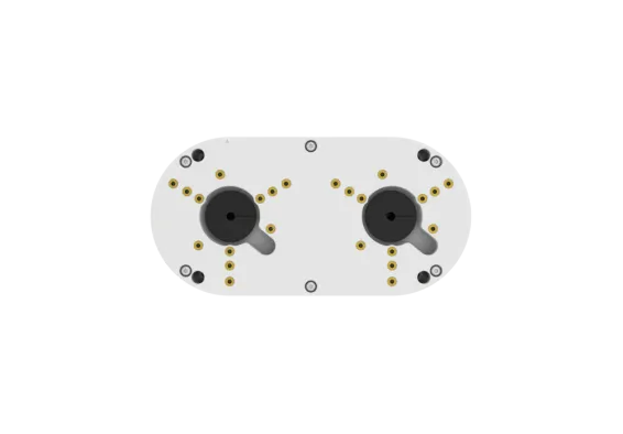 BP-JBPOE/DB Dual- Camera Junction Box with Built-in POE Switch for BN8035/NDAA