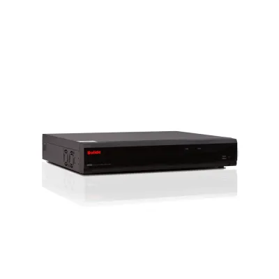 BOLIDE - BN-NVR/32NX-PLUS/NDAA - 32-Channel 4K H.265 NVR with 16-Port Built-in POE, Supports Up to 4K Cameras, 640Mbps Throughput, 4K Output, Dual HDMI, VGA, 4 Hard Drives Bay Up to 12TB each bay, 48TB max, NDAA Compliant, iPac AI Enabled