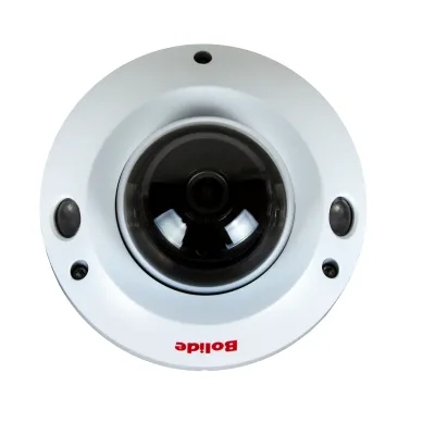 BOLIDE - BN8109HA/NDAA - H.265 5MP 2.8mm Wide Angle Lens Indoor/Outdoor IR Mini Dome Camera, POE, 12VDC, SD Card Slot, IR Up to 30ft, with Built-in Audio, NDAA Compliant