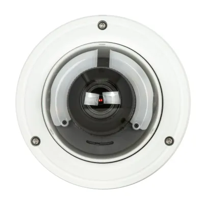 BOLIDE - BN9029AVAIRAD/TAA - TAA Compliant H.265 8MP 2.8-12mm Motorized Varifocal Lens IP67 Full Color Active Deterrent Vandal Proof Camera, Color At Night Warmlight Up to 65 Feet, Two-Way Audio ( Built-in Speaker and Mic ), MicroSD Slot Up to 256GB,