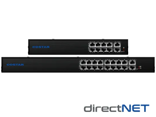 CRIS18 - 16 PoE Port Switch - IDIS
