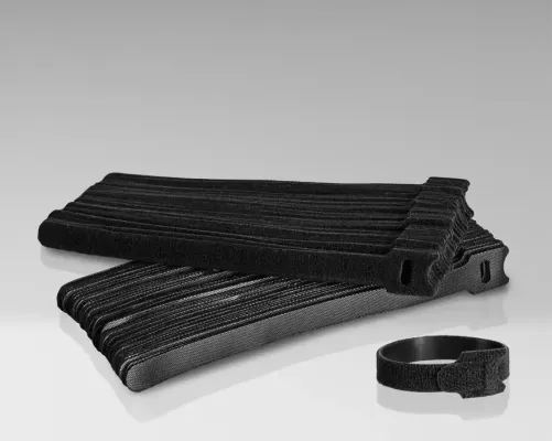 Jonard - CTS-812/100 - Hook and Loop Cable Tie Strap 8" x 1/2", Pack of 100 