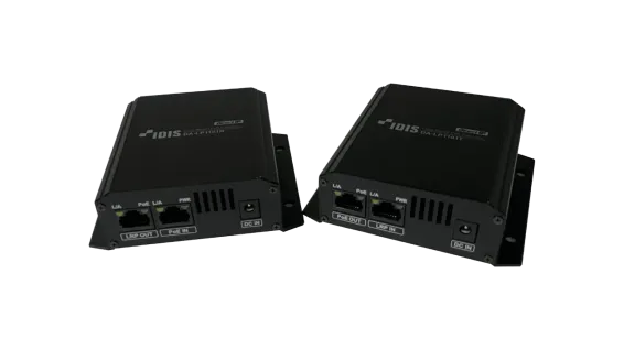 DA-LP1101T - Long Reach PoE Extender - IDIS