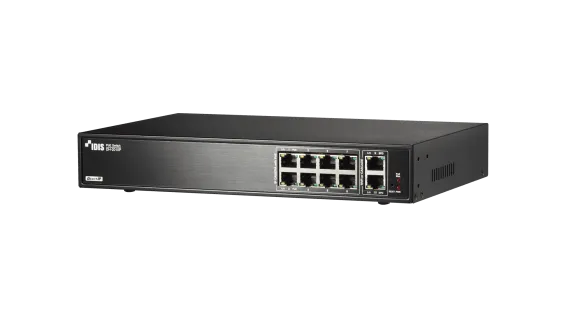 DH-2010P - 10 Port DirectIP Gigabit PoE Switch - IDIS