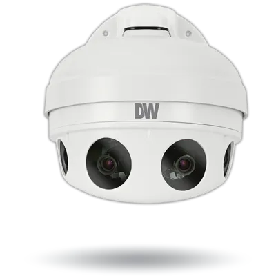 Digital Watchdog - DWC-PZV2M72T - MEGApix Pano 48MP multi-sensor vandal IP camera with 7.2mm fixed lenses