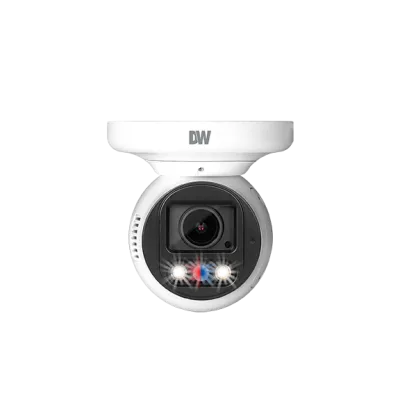 Digital Watchdog - DWC-XSTD05MFC1 - MEGApix Ai Indoor/Outdoor Vandal Turret Camera, 5 Megapixel, Ai Deep Learning, 1TB Storage, DW Spectrum IPVMS Server Installed, Star-Light Plus, 1/2.8” Image Sensor (2592x1944 @ 30fps), 2.7-12mm autofocus varifocal