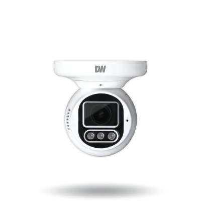 Digital Watchdog - DWC-XSTD05MFC1 - MEGApix Ai Indoor/Outdoor Vandal Turret Camera, 5 Megapixel, Ai Deep Learning, 1TB Storage, DW Spectrum IPVMS Server Installed, Star-Light Plus, 1/2.8” Image Sensor (2592x1944 @ 30fps), 2.7-12mm autofocus varifocal