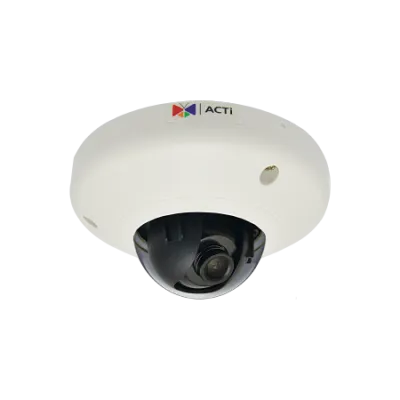 ACTi - E97 - 10MP Indoor Mini Dome with Basic WDR, Fixed lens