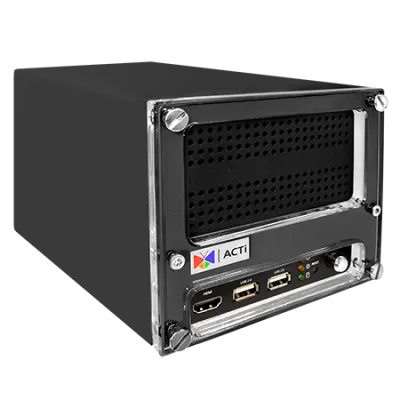 Acti - ENR-221P - 9-Channel 2-Bay Desktop Standalone NVR with 8-port PoE Connectors