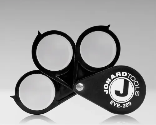 Jonard - EYE-369 - Fiber Optic Eyeloop, X3, X6, X9 Magnification