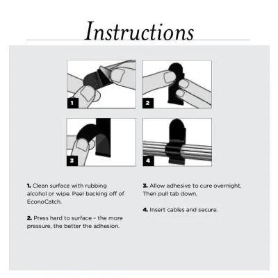 Rip-Tie - B-H3-E - One Inch Wide EconoCatch