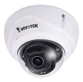 Vivotek - FD9387-FR-V2 - 5MP 50M IR H.265 Facial Recognition Outdoor Dome