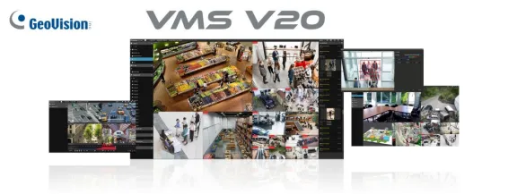 GeoVision - SW-VM008-00000-00000-P20 - GV-VMS (v20) with 3rd party 8 port