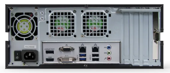 ExacqVision - 1608-12T-DTAL - 12TB A-Series Hybrid Desktop Recorder Professional Linux With 8 IP Cameras Licenses