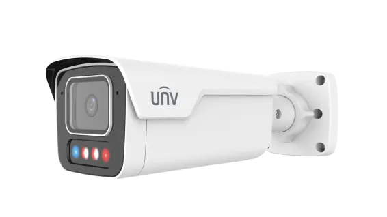 Uniview - IPC2B14SE-ADF28KMC-WP-I1N - 4MP Dual-light Bullet Warning Network Camera