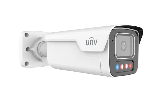 Uniview - IPC2B18SE-ADF28KMC-WP-I1 - 8MP Dual-light Bullet Warning Network Camera