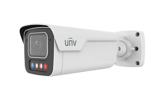UNV - IPC2B18SE-ADZKMC-WP-I1 - 8MP Tri-guard 3.0 Bullet, 2.8-12mm (Wise-ISP, F1.0, Red&Blue light, Alarm&Audio I/O)